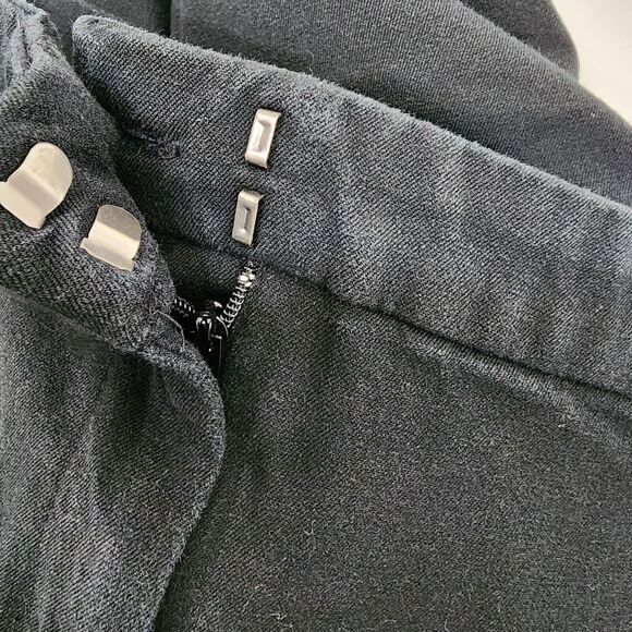 J Jill Women Dress Pants Size 22 Premium Bi-Stretch Trouser Black Mid Rise Ankle - Picture 6 of 10